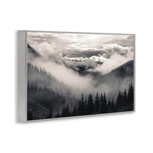 Giclée Encadrée Gris Stupell Industries | Une Note de Sérénité - 4