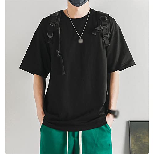 T-shirt couleur unie style classique décontracté Xinjihui taille M - 7