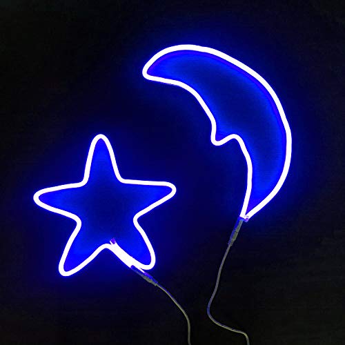 A-1Ux Led Strip Lights, 3.28Ft Shapeable Neon Signs Led Neon Light Strips Silicone Waterproof Case, Diy Neon Art Decorative Lights Wall Decor For Bedroom/Wedding/Holiday/Party/Bar Decoration-(Blue) #TOP2