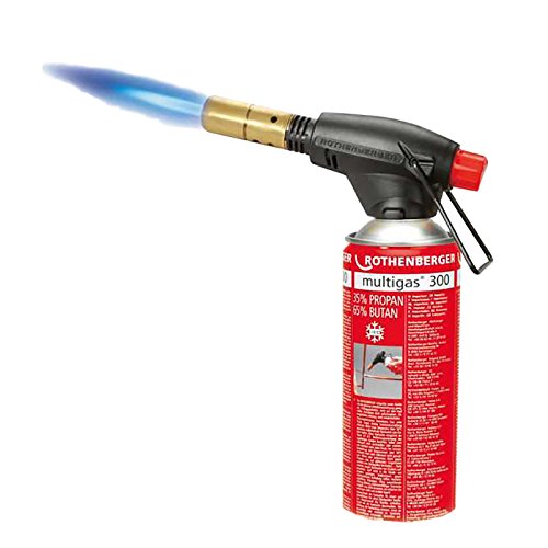 Preisvergleich Produktbild Rothenberger 35429 Lötlampe Rofire Set mit Piezo, Cranberry
