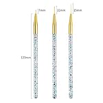 Artdone 31pcs Nail Art Brushes, Nail Art Tool Set, Dotting Tools, Dust Brush,Striping Brushes for Long Lines, Drawing Pen For Gel Polish Design supply - Image 4