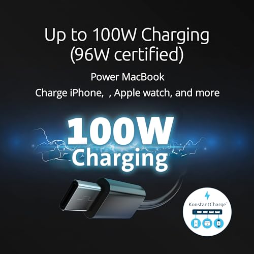 Kensington SD5900T DisplayLink Docking Station Thunderbolt 4, Quad 4K for MacBook Pro/Air M1/M2/M3/M4 with Pro and Max Chipsets, 100W PD, HDMI/DP/TB4, SD/Micro SD Card Slots - Midnight Blue (K35232NA) by Kensington - Image 6