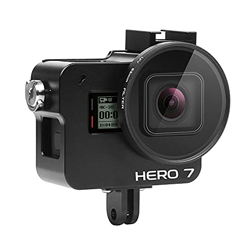 Funda GoPro Hero 7 Black para ciclismo de montaña con cubierta de jaula metálica 2