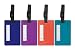 Travelon Set of 4 Assorted Color Luggage Tags, Bold