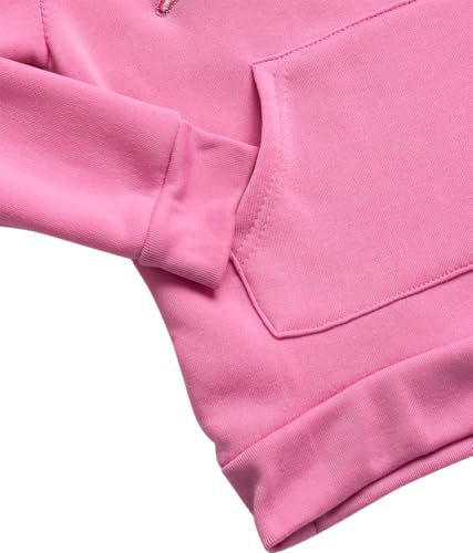 Real Love Girls Sweatsuit - 2 Piece Active Crewneck Soft Fleece Pullover Sweatshirt & Jogger Sweatpants Set (7-12)4