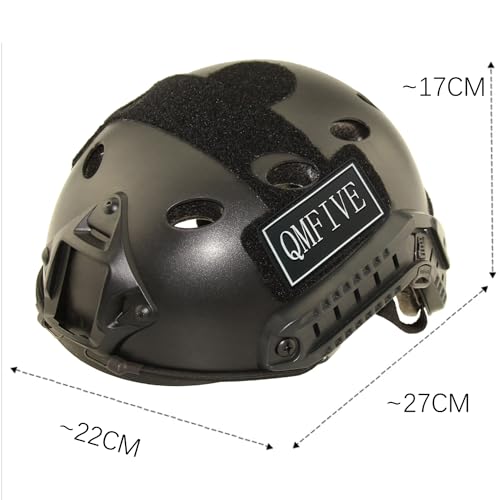 Variante de QMFIVE airsoft cascos BK 56-59 cm