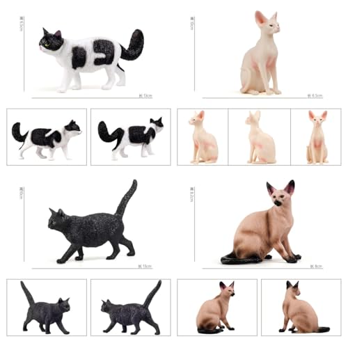 Figurines de chat réalistes pour s'amuser et décorer - 2