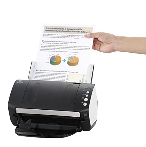 Scanner de document Fujitsu fi-7140 noir pour une numérisation de bureau rapide