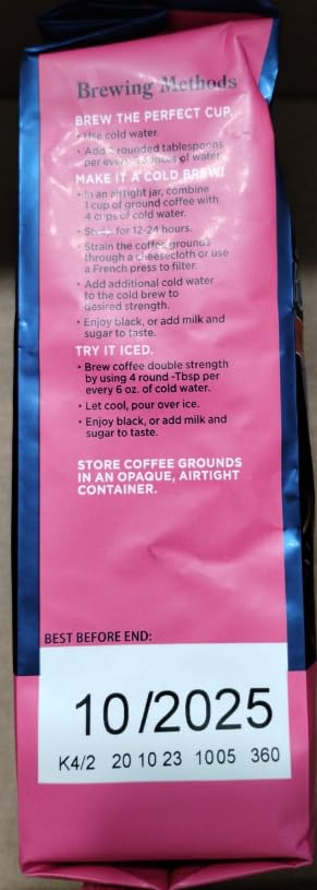 Barissimo coffee Donut Store Blend medium roast ground 12 oz - 340 g (2 pack)