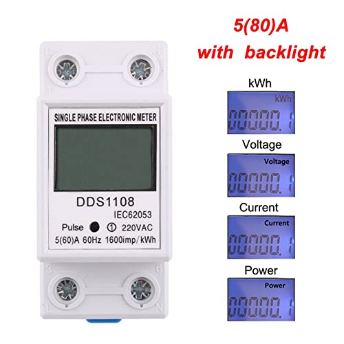 Compteur électrique KWh monophasé 80A pour diviser vos factures d'énergie - 2