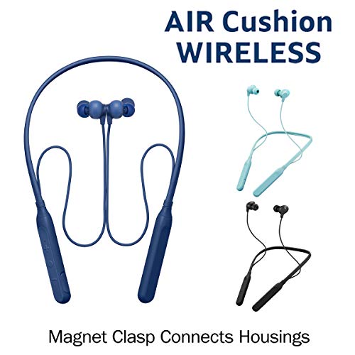 JVC Air Cushion Wireless Earbuds Headphones, Bluetooth 5.0, Water Resistant IPX4, Long Life Battery (up to 24 Hours), 3-Button Remote with mic - HAFX41WB, Black, Medium by JVC - Image 7