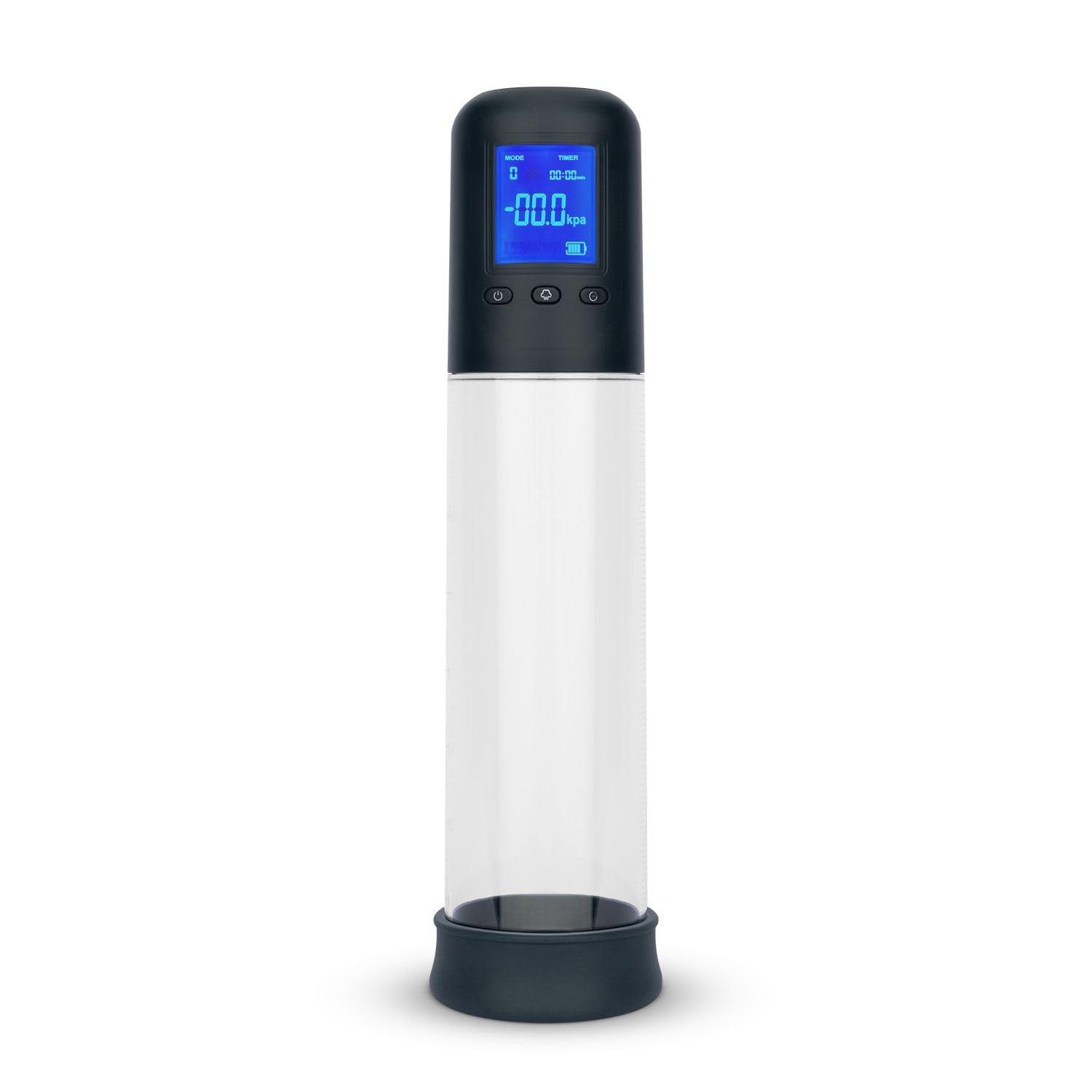 Boners Pompa per pene con schermo LCD - Pompa a vuoto intelligente, modalità di pressione preimpostate