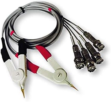 Rohde and Schwarz HZ184 4 Terminal Kelvin Test Cable for HM8118
