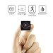 Mini Spy Camera Hidden Cam, Waterproof 1080P Full HD Cameras with 155° Wide-Angle Lens, Nanny/Housekeeper Cam with Night Vision & Motion Detection, Sports Action Cam with Mounting Accessories Kit