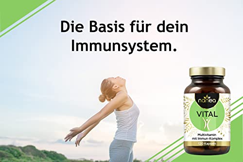 Vitamin-Kapseln von Nanea für umfassende Nährstoffversorgung