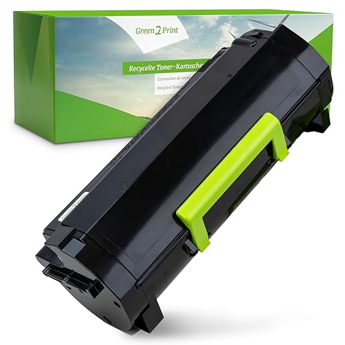 Green2Print Tóner Negro 20000 páginas sustituye a Lexmark 56F2X00 Tóner Apto para la Lexmark MS421DW, MS421DN, MS521DN, MS621DN, MS622DE, MX421ade, MX521ade, MX521DE, MX522adhe, MX622ade, MX622ad