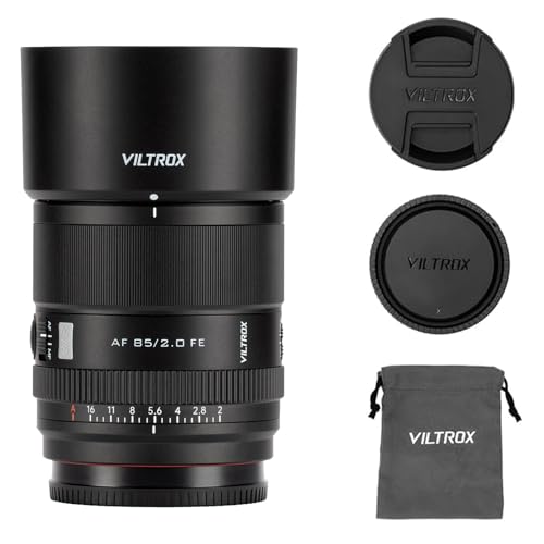 Amazon | Viltrox AF 85mm F2.0 EVO FE フルフレーム 単焦点レンズ F2
