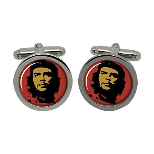 Family Crests Che Guevara Duotono Gemelos con Cromo Caja de Regalo