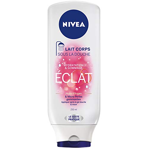 Leche corporal bajo la ducha Eclat 2, de 1,250 ml, de Nivea.