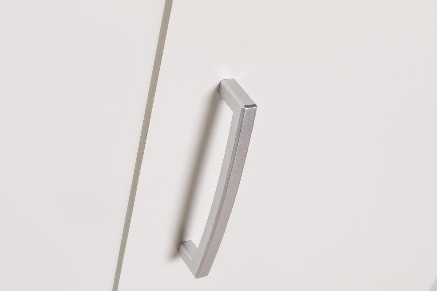 COMPOSAD | Armadio della Linea FACILE con 3 Ante e 2 Cassetti, Camera da Letto, Armadio con Ante, Dimensioni (LxAxP) 119,30x184,40x46,30 cm, Colore Bianco, Made in Italy