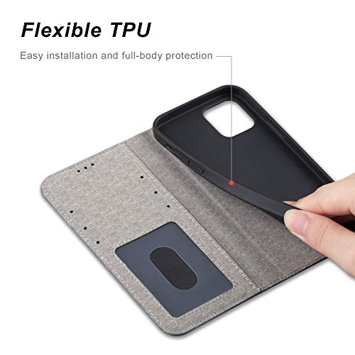 Wenbelle Wallet Case For Iphone 12 5G (6.1 Inch) / Iphone 12 Pro 5G (6.1 Inch), Blazers Series,Stand Feature,Absorbing Premium Soft Pu Color Matching Leather Cover Flip Cases Blue #TOP6