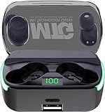 MTG Pro Pods True Wireless Stereo LED Display Earbuds with Charging Case, Premium Sound, Bluetooth V5.3, 30hrs Playtime, 80hrs Standby time, Bluetooth Range 10m, Compatible with iOS, Android