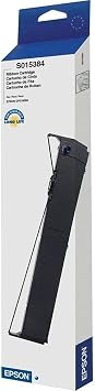 Epson Black Ribbon, 15M Characters S015384 Medium