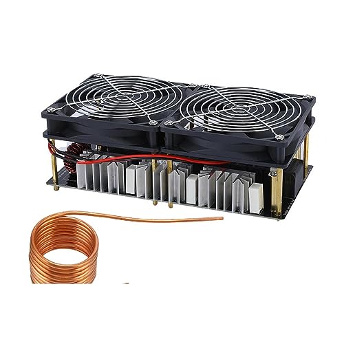 Placa de calentamiento por inducción ZVS, módulo de fuente de alimentación de alta frecuencia y bajo voltaje, controlador Flyback, 2500W, 50A, CC, 12-48V(2500W)