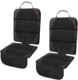 Car Seat Protector, 2 Pack Large Auto Car Seat Protectors for Child Car Seat, Thick Carseat Seat Pro