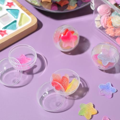 Miniatura 6 de Toddmomy 100 Piezas Bolas Transparentes De Plástico Rellenables 1.1 Pulgadas Para Manualidades Decoración De Fiesta Máquinas Expendedoras Y Regalos Infantiles