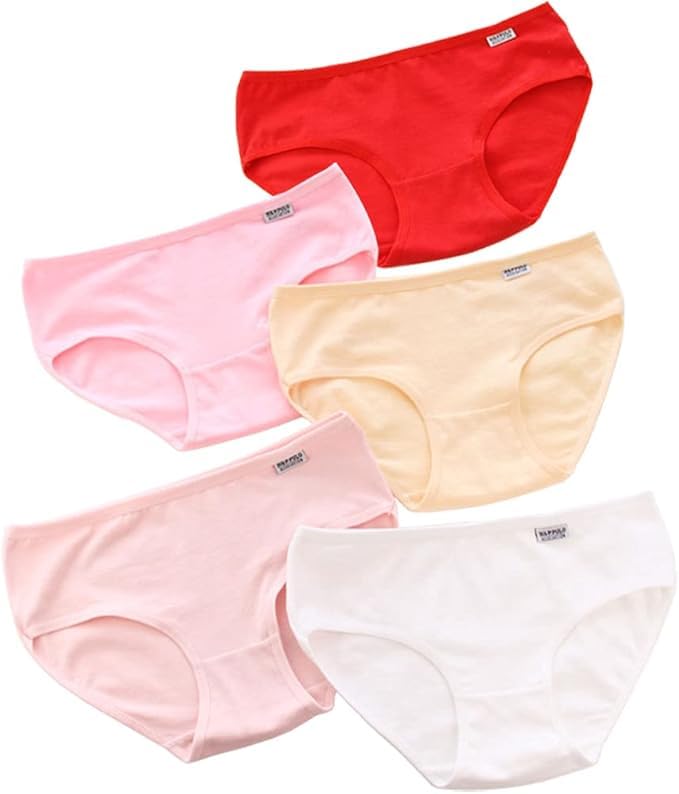 Flomex® Solid Cotton Bikini Panties for Women - Combo Set of 5 Hipster Panty-picture-15