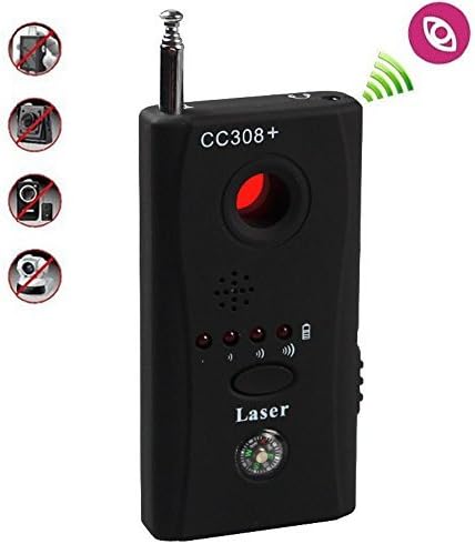 Bug Detector Anti-spy Signal Camera Detector Almighty Hidden Camera Laser Lens GSM Device Finder