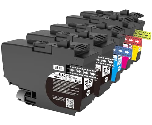 brother ブラザー LC3135-4PK (PGBK【顔料】×2/C/M/