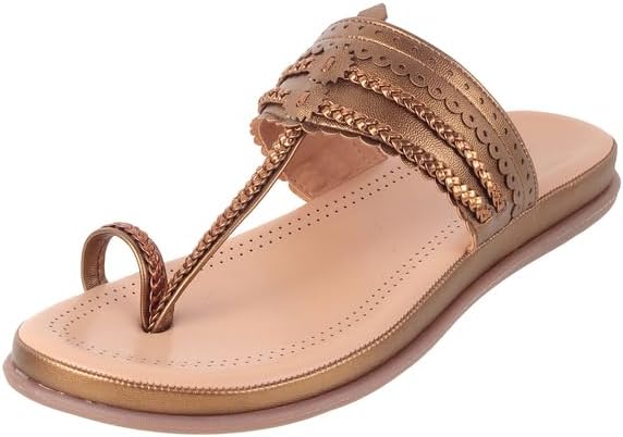 Women Flat Kolhapuri Comfort Chappal