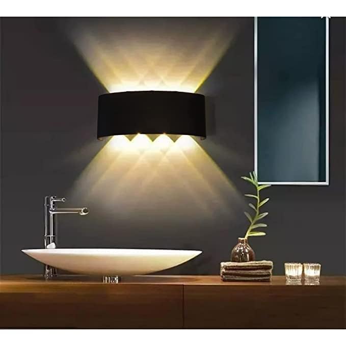 ONIT 8 Way Up Down Light IP65 Waterproof Wall Lamp |Outdoor Indoor LED ...