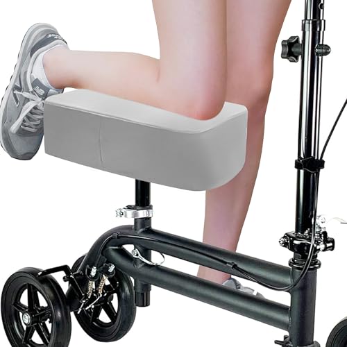 SPRING SEAON Knee Scooter Cover Breathable Fabric Memory Foam Pad