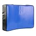 Taekwondo Kick Boxing Pad, Curved Foot Target, 46x30x8cm, Space Leather and EVA Foam - Shock Absorption, Durable Construction, Ideal for Martial Arts Training (Blue)