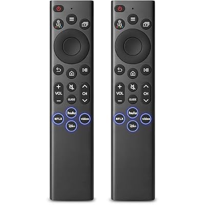 Universal for Samsung-TV-Remote-Control-Replacement,Compatible with All Samsung UHD Frame/Crystal/Curved/QLED/OLED Smart TVs (2019–2025 Models)
