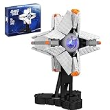 VLOTVFP Ghost Shell Building Block Set, Generalist Shell Building Toy Model Best Gifts and Games Collectibles for Adults Boys, Featuring a Display Stand, (474 Pcs)