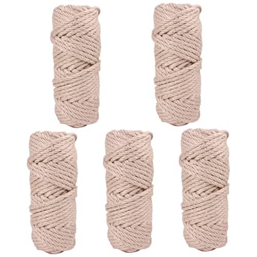 VANZACK Corda Para Arranhar Gatos 5 Peças Poste Para Arranhar Corda De Sisal Resistente Corda Para A
