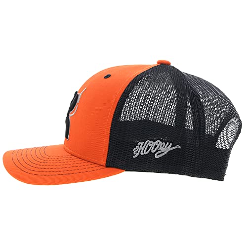 Image of HOOEY Arc Trucker Hat for Men - Adjustable Snapback Baseball Cap - Western Work Hat for Welders Structured 6 Panel