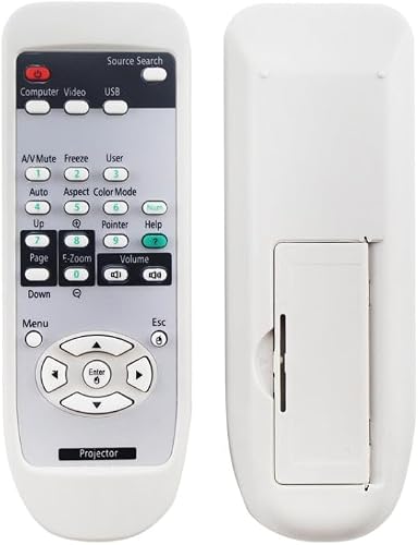 For Epson Emp-X5 Projector 2Pcs Remote Control