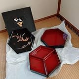 山本寛斎 ZEN 六角二重箱 おせち 二段箱 天 KANSAI 皿