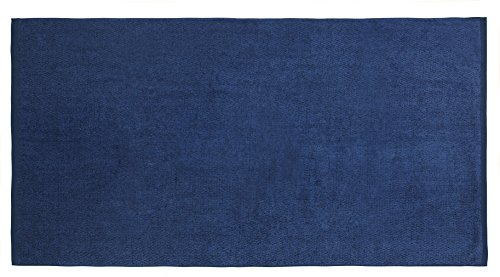 Everplush – Lençol de banho em jacquard diamante, Azul marinho, 2 Pack Bath Sheets (35 x 66 in), 1