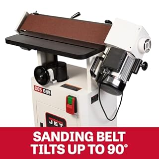 JET Black 6" x 89" Oscillating Edge Sander, 1-3/4 HP, 115/230V 1Ph (Model OES-689-BLK)