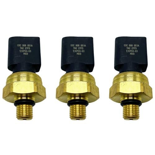 Capteur de pression de carburant 03C906051A pour injection essence, lot de 3 pièces