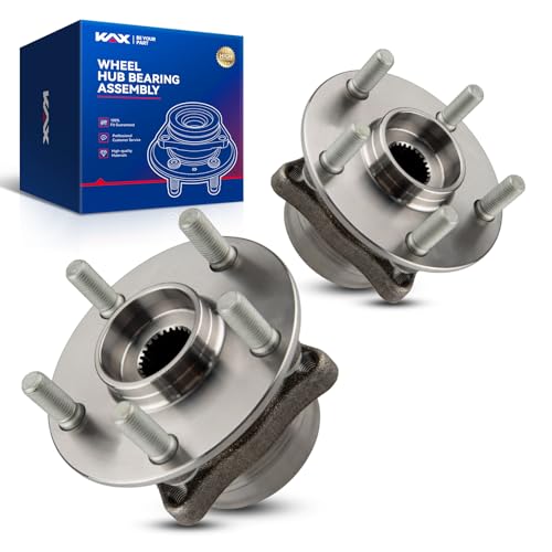 KAX 513265 Pair Front Wheel Bearing Compatible with Toyota Prius 2004-2009,5 Lug