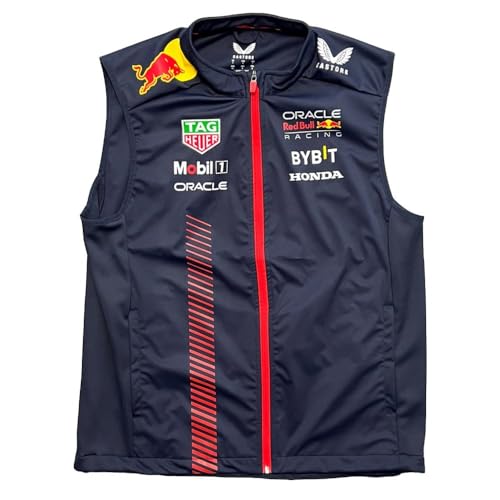 Chaqueta sin mangas Red Bull Racing F1 para tus fines de semana de Fórmula 1 en el circuito
