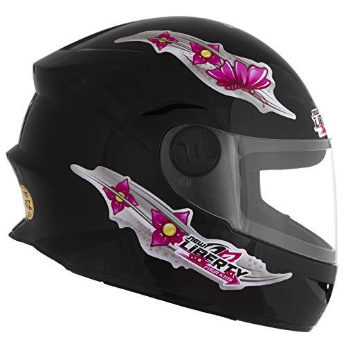 Capacete Liberty For Kids For Girls Preto