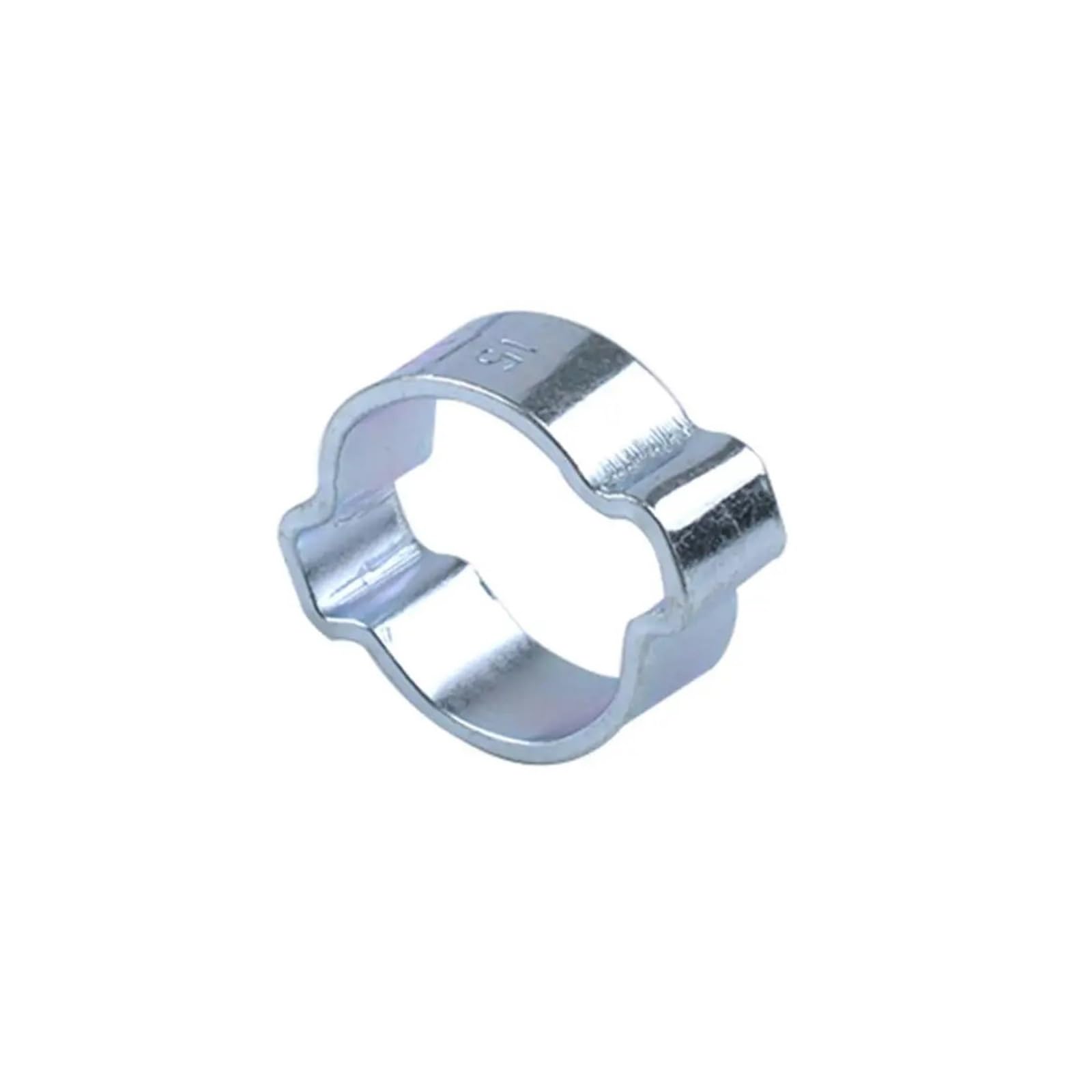 Abrazaderas de doble oreja Abrazadera de tubo de acero al carbono con Clip de manguera de doble oreja for proyectos de bricolaje y mejoras for el hogar